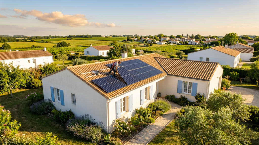 Couvreur photovoltaïque La Rochelle - TOITURIERS DE L’OUEST